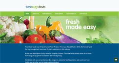 Desktop Screenshot of freshcutzfoods.com